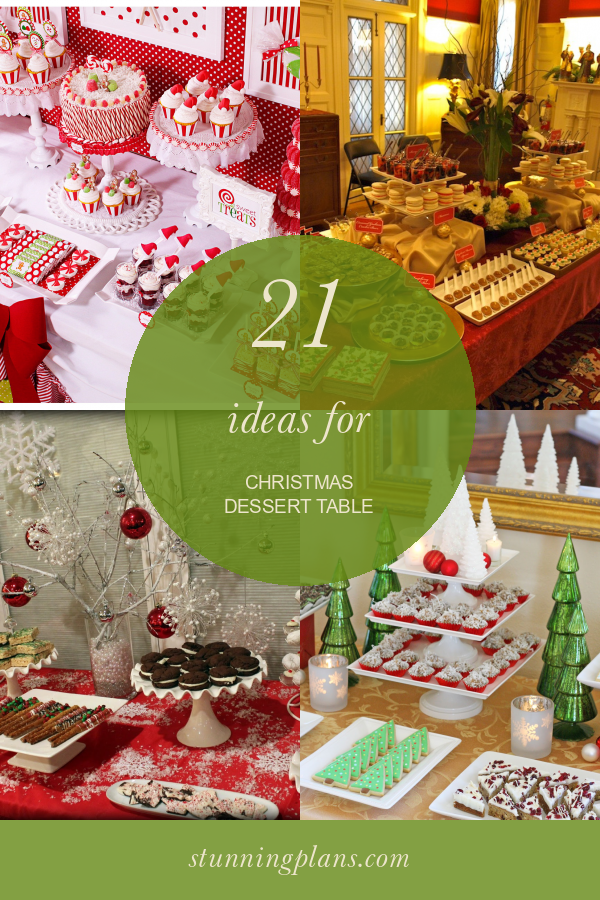 21 Ideas for Christmas Dessert Table - Home, Family, Style and Art Ideas